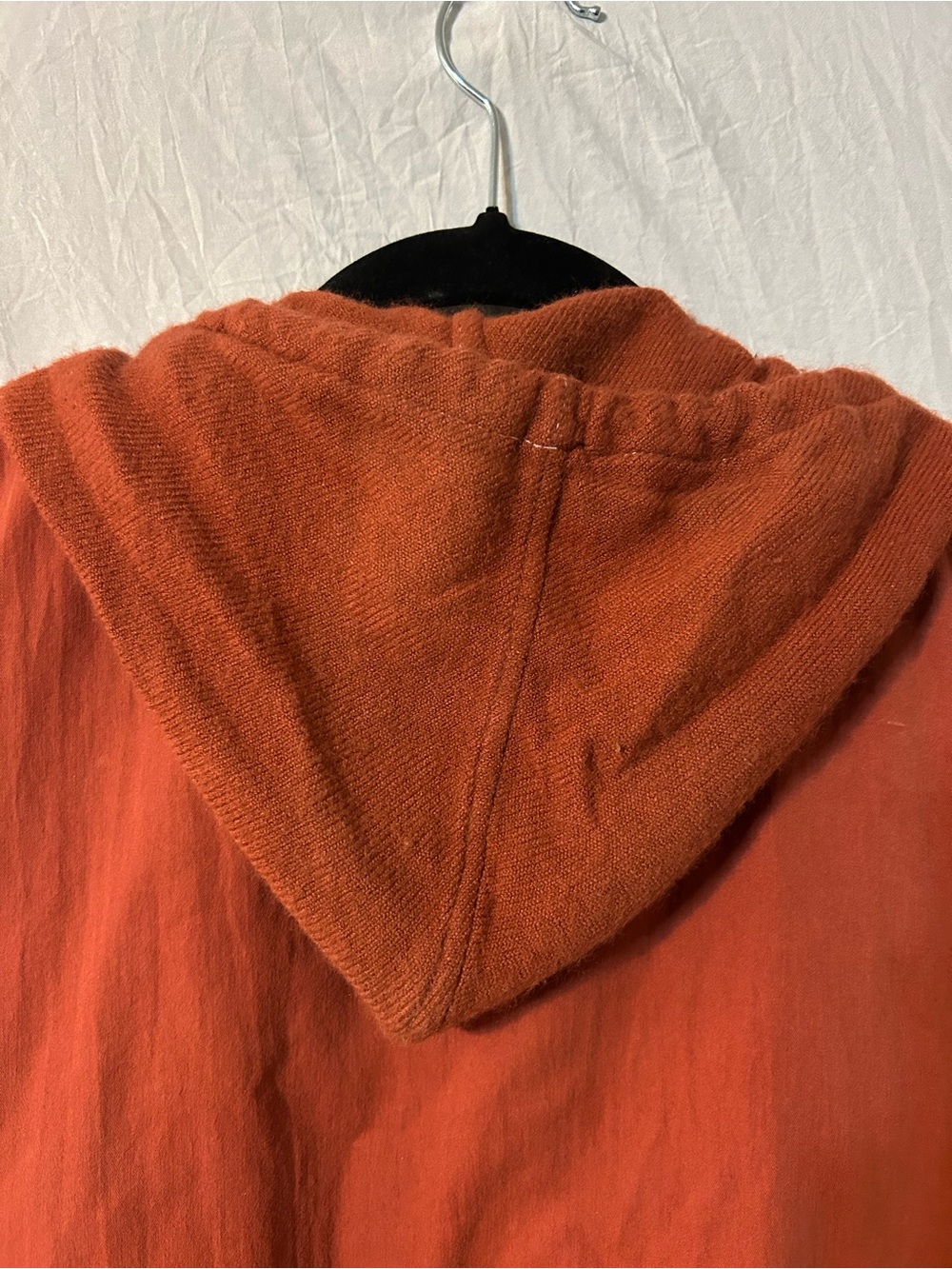 Newport Bay Men's Rust Orange Hooded Utility Vest Large - Picture 5 of 8